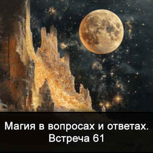 [Ксения Меньшикова] Магия в вопросах и ответах. Встреча 61 (2025)