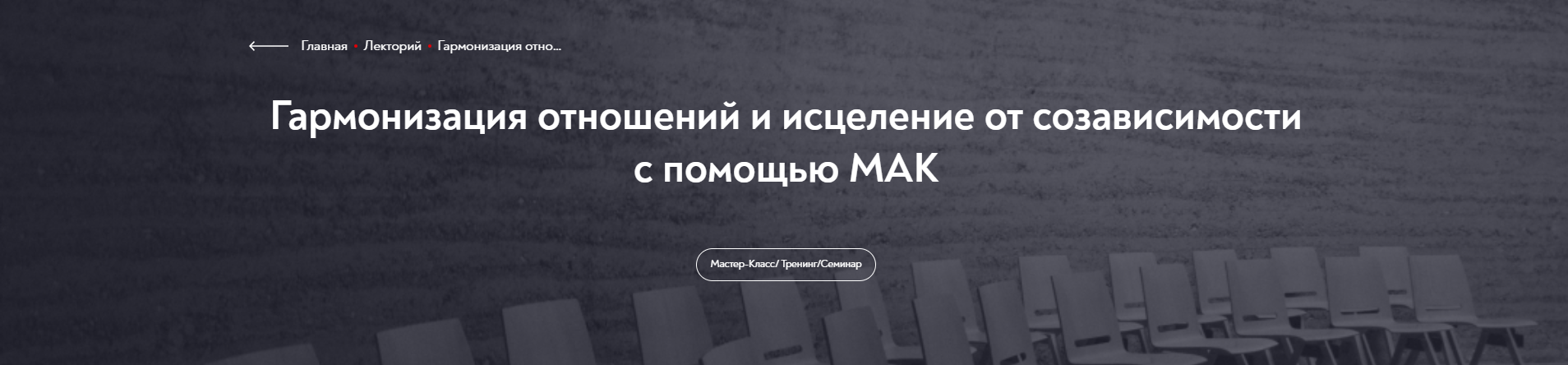 [МИП] Ольга Зингман ― Гармонизация отношений и исцеление от созависимости с помощью МАК (2024)
