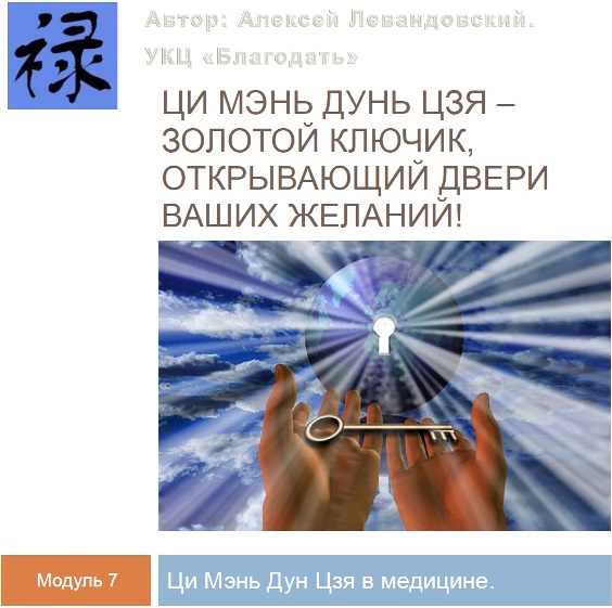 [Алексей Левандовский] Ци Мэнь в медицине (часть 3) [Транскрибация] (2024)