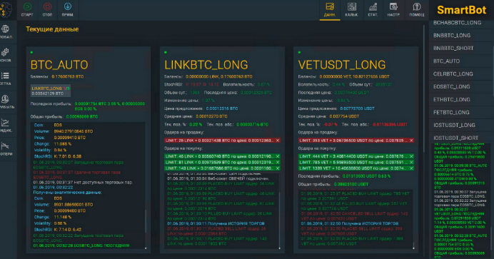 [Евгений Стриж] Автоматический крипто БОТ SmartBot из темы BinanceCryptoBot (2023)