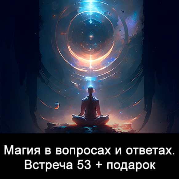 [Ксения Меньшикова] Магия в вопросах и ответах. Встреча 53 (2024)