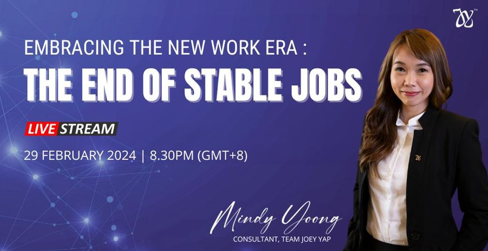 [Mindy Yoong] [Joey Yap Academy] Новая эра в сфере занятости. Конец стабильной работы (2024)