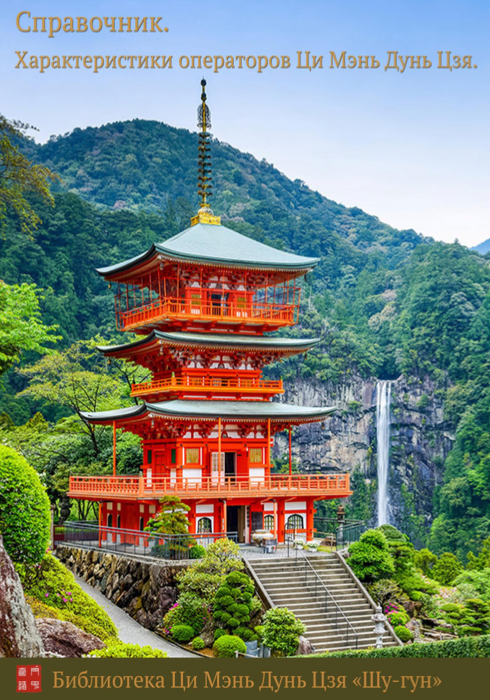 [Шу-Гун] Справочник. Характеристики операторов Ци Мэнь Дунь Цзя (2023)