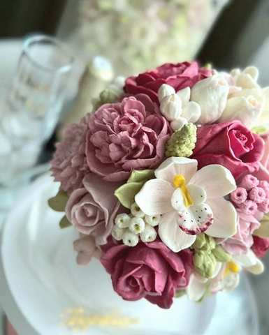 [Ляйсан Казыргалина] Премиальные зефирные цветы в молдах (2023)