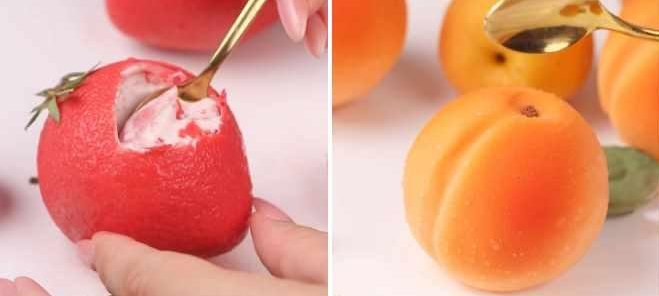 [Ксения Хохлова] [ks_candymom] Ice Cream. Скульптурированное мороженое в виде фруктов (2023)