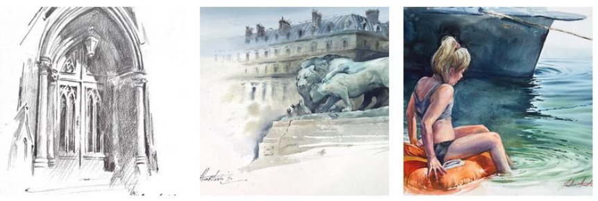 [Анастасия Кустова] [Art Kustova school] Тон - Касания - Ракурс - Композиция (2025)