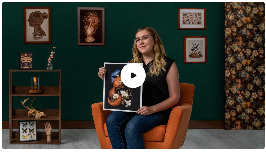 [Domestika] Jessica Roux - Иллюстрация природы в цифровом рисовании (2023)