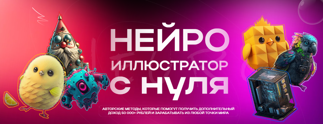 [Н. Глухов, А. Форостяк] [G.Neuro Academy] Нейроиллюстратор с нуля. Тариф Самостоятельный (2023)