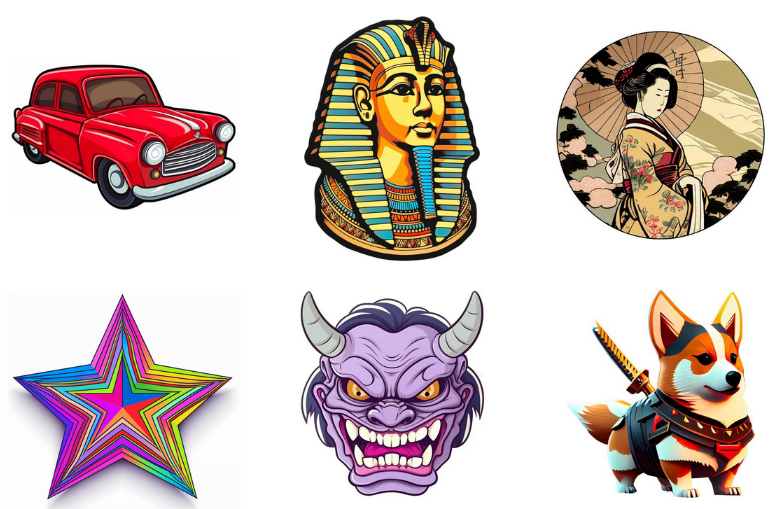 [Alessandro Zamboni] Империя стикеров, сделанных искусственным интеллектом (2023)