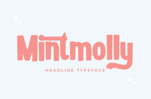 [Creativefabrica] Mintmolly Font (2022)
