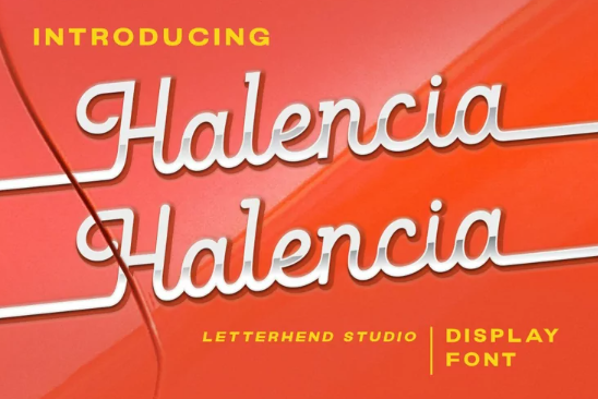 [Fontbundles] Halencia Font (2022)