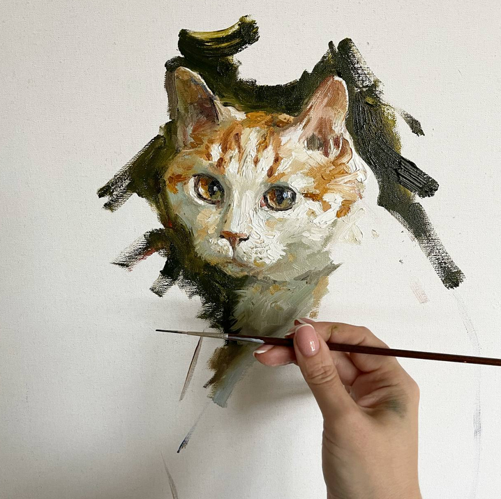 [Мария Павлова] [lectoroom] Живопись рыжого кота маслом (2022)