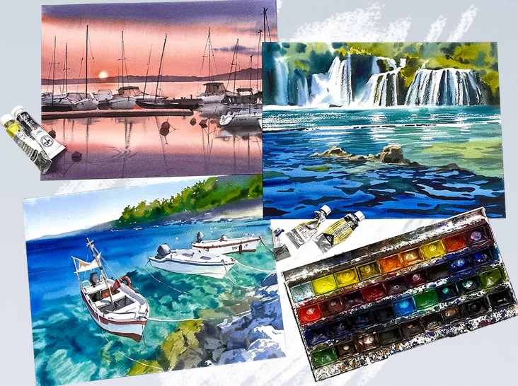 [Дарья Куцаева] [Художник Онлайн] Отражения и рефлексы (2022)