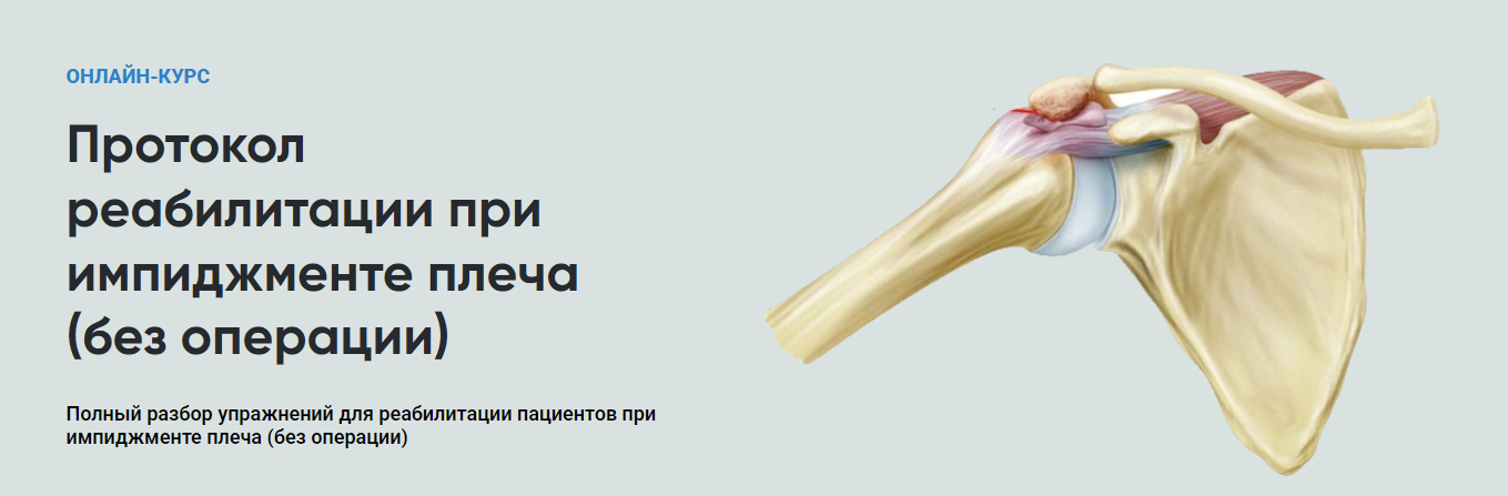 [Rehab Science] Андрей Богатырев ― Протокол реабилитации при импиджменте плеча (без операции) (2022)