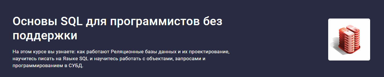 [Stepik] Дмитрий Титов - Основы SQL для программистов без поддержких (2023)