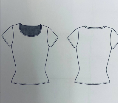 [Ольга Дьяченко] [Шитье] Базовая основа футболки. Конструирование, моделирование и пошив (2024)