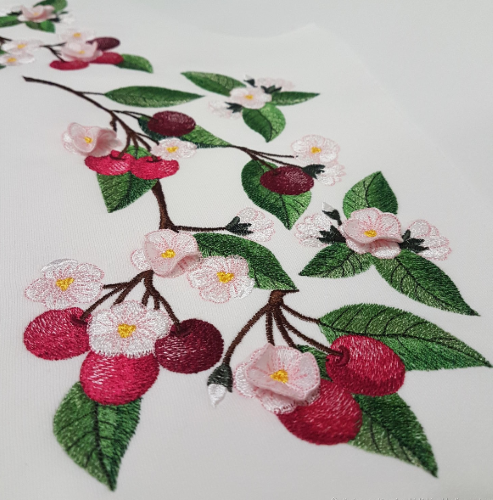 [Birochka] Ирина Бочарова ― Набор дизайнов машинной вышивки «Цветущая вишня» (2024)