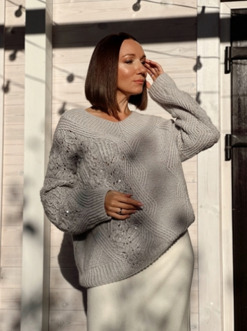 [Юлия Имукина] Пуловер Север (2024)