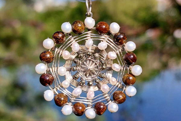 [Мастерская Феникс] Ольга Хлуднева - Плетение ювелирных мандал из натуральных камней (2023)