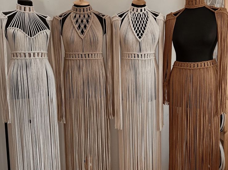 [Макраме] [kaktus_decor] Платье макраме №2 с плечиками (2022)