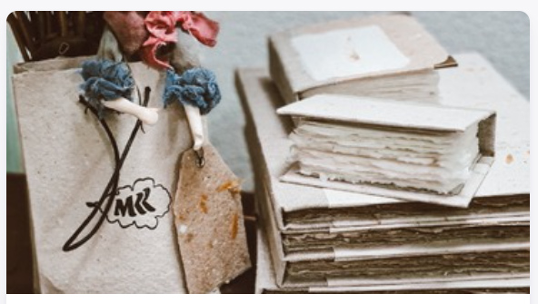 [Скрапбукинг] Кристина Кокорина - Творческий блокнот из бумаги ручного отлива (2023)