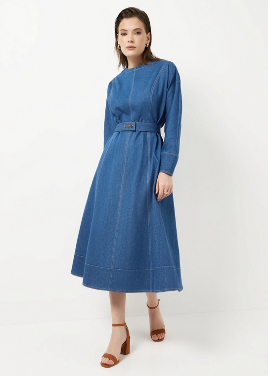 [Helpersew] Платье Dale. ОГ 80-108. Рост 167-172 (2022)