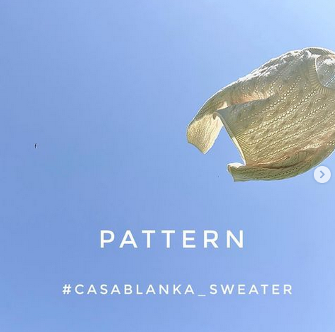 [Алёна Терещенкова] [alenatereshenkova] Свитер "Сasablanka" (2022)