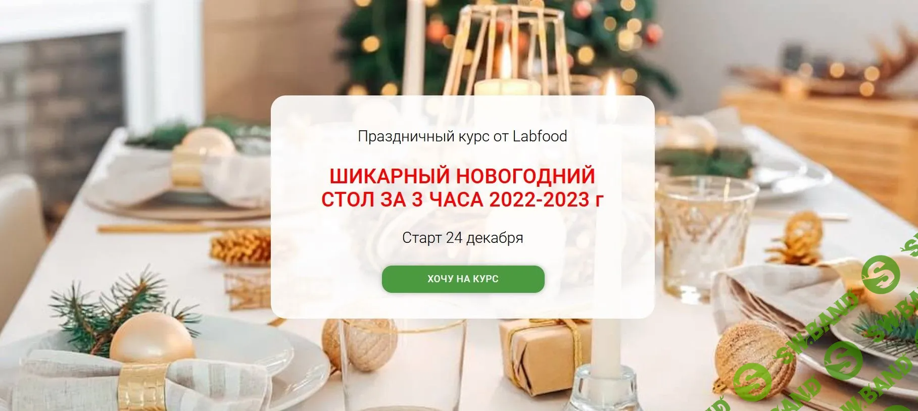 [Яна Нетреба] Шикарный новогодний стол за 3 часа (2022)