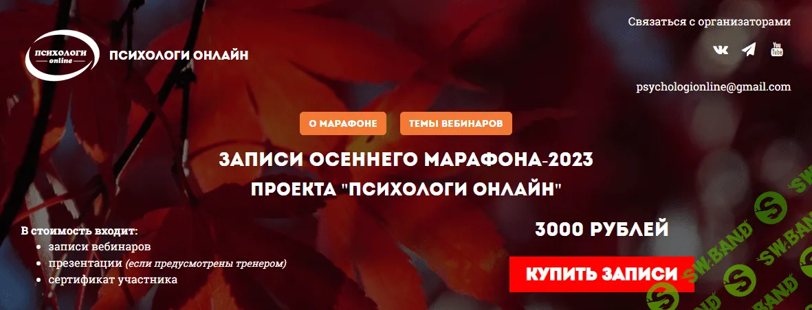 [Психологи онлайн] Осенний марафон (2023)