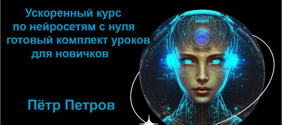 [Петр Петров] Ускоренный курс по нейросетям с нуля: готовый комплект уроков для новичков (2025)