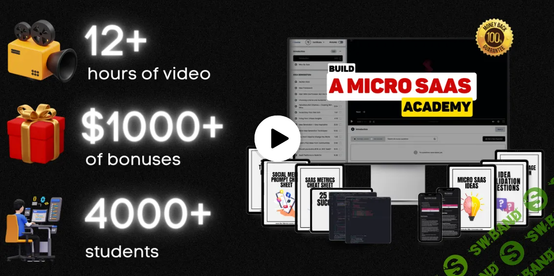 [Jamie Tam] Как создать микро SaaS, приносящий прибыль, всего за 60 дней (2023)