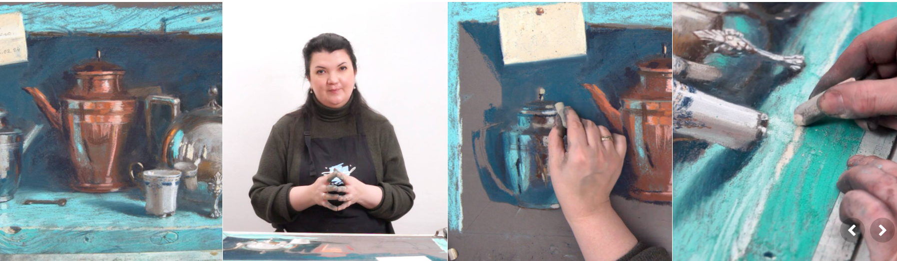 [Лекторум] Волшебство прошлого. Старинные чайники пастелью (2024)