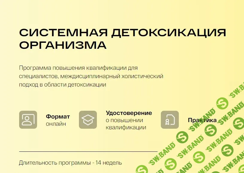 [УОМ] Системная детоксикация организма (2023)