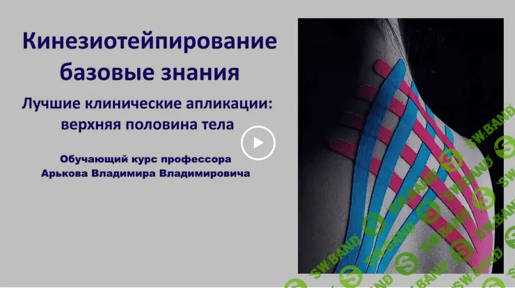 [Владимир Арьков] Кинезиотейпирование. Базовые знания. Верхняя половина тела (2023)