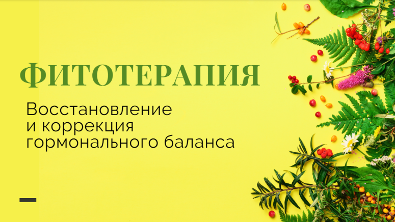 phytoyana - Методичка «Фитотерапия женских заболеваний» (2024)