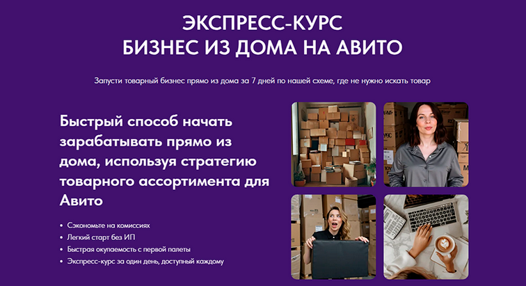 [Виктория Синицына, Валерия Кидинова] Бизнес из дома на Авито (2025)