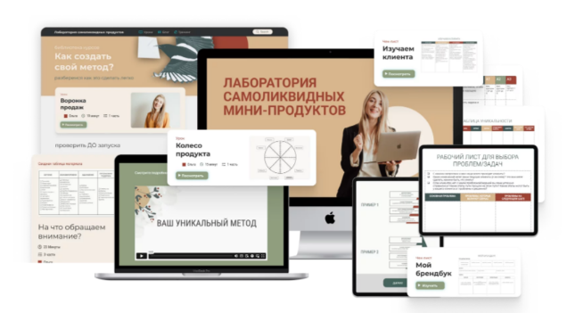 [Ольга Кошкина] [Школа Частной Практики] Лаборатория самоликвидных мини-продуктов (2024)