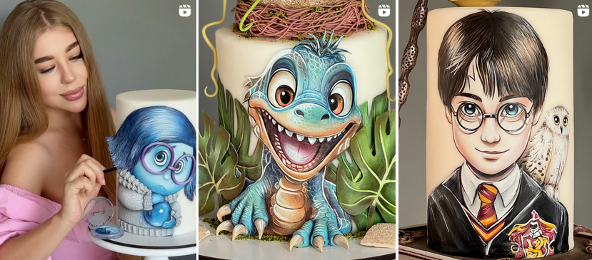 [Вероника Третьякова] Волшебный мир детских тортов. Уроки декора и росписи (2024)