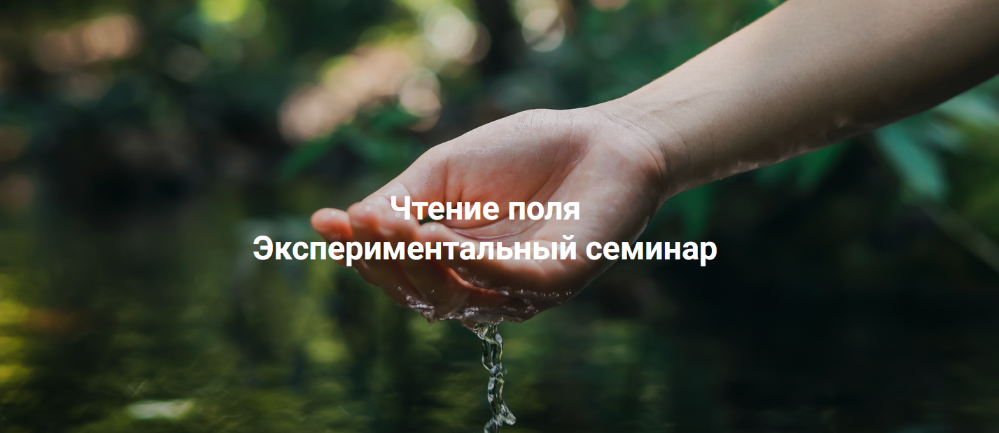 [Елена Веселаго] [Институт Открытого поля] Чтение поля. Экспериментальный семинар (2025)