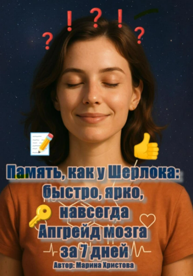 [Марина Христова] Память, как у Шерлока: быстро, ярко, навсегда. Апгрейд мозга за 7 дней (2025)