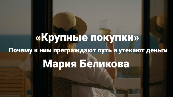 [Институт Открытого поля] Крупные покупки. Почему к ним преграждают путь и утекают деньги (2025)