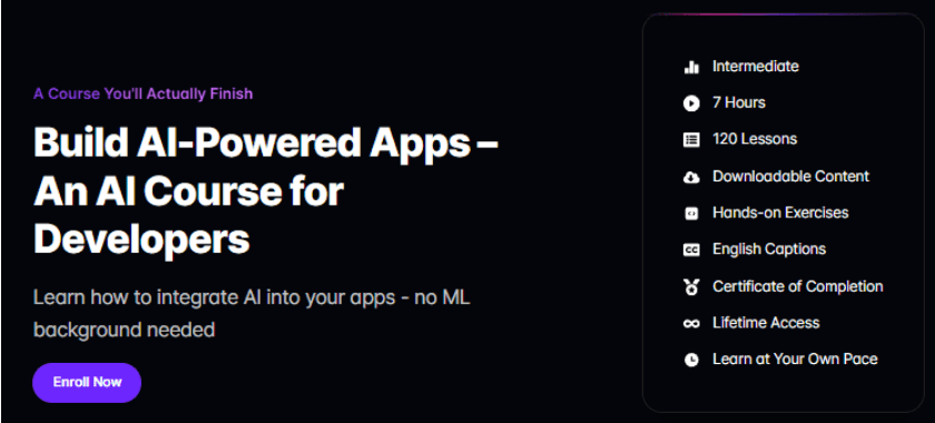 [codewithmosh] Создание приложений с ИИ: курс для разработчиков