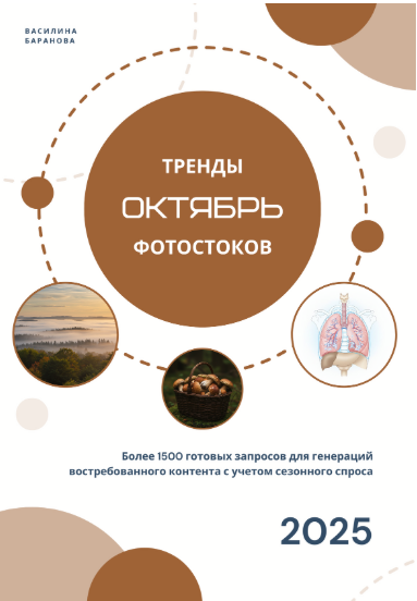 [Василина Баранова] [vasilinfo] Тренды фотостоков. Октябрь (2025)