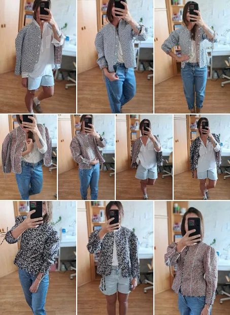  [Анастасия Штубина] Стеганая блузка по мотивам бренда Ulla Johnson (2025)