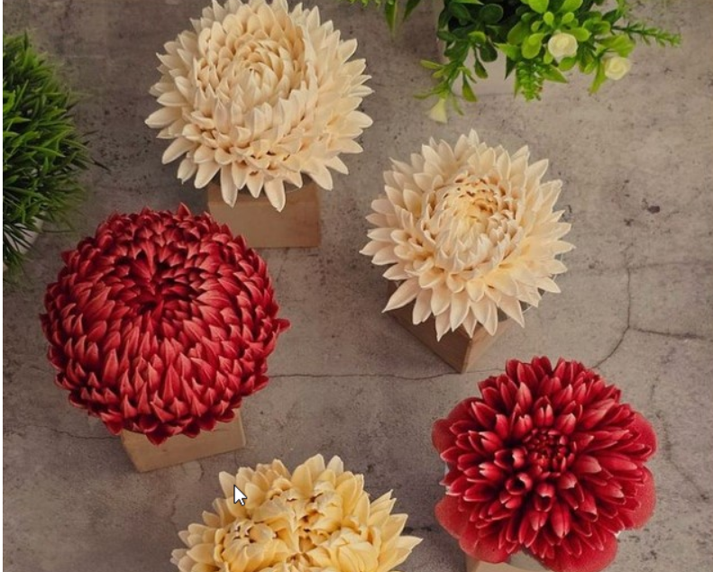 [Яна Мурачёва] [pryancholito] Хризантемы из зефира (2025)