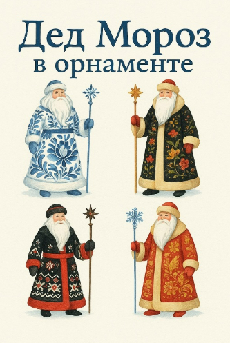 [toyidea] Дед Мороз в орнаменте. 4 части. Доступ к артбуку (2025)